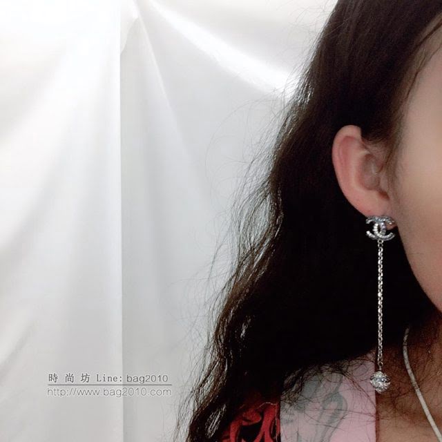 chanel耳環 19年最新流行長款 小香經典耳環 香奈兒耳環  gzsc1483
